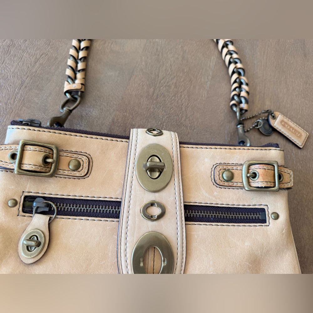 Rare Vintage Coach 11622 Legacy 65th Anniversary Shoulder Bag – Chain Straps - Picture 2 of 16